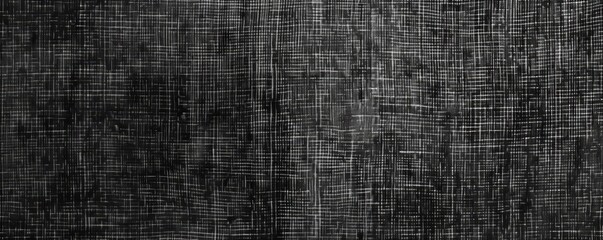 Monochrome grey denim jeans texture background with 3D rendered details of worn and distressed linen or canvas fabric pattern.