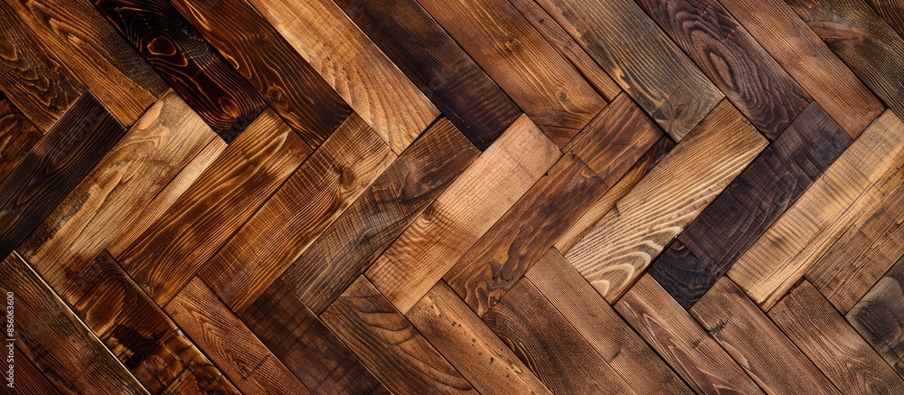 Poster laminate parquet floor texture background. with copy space image. Place for adding text or design