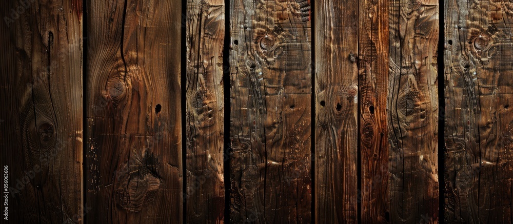 Poster wood brown background, wood texture background. with copy space image. place for adding text or desi