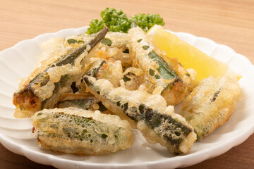オクラ　唐揚げ