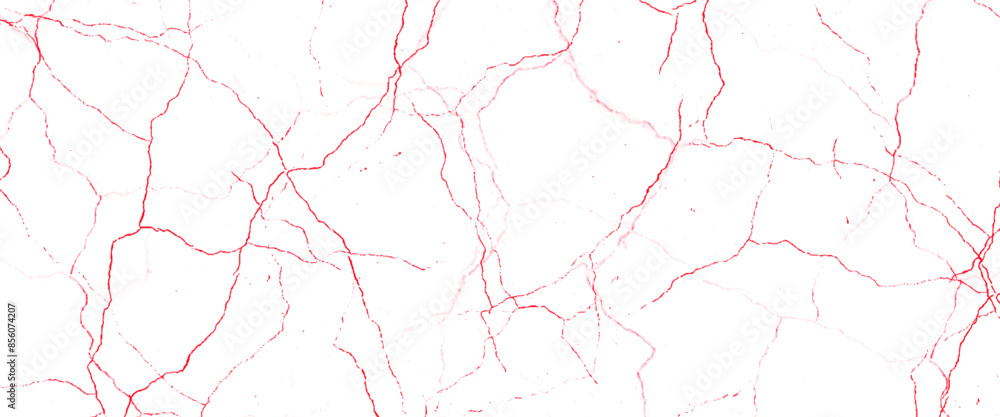 Aufkleber vector red cracks texture with red marble texture transparent background
