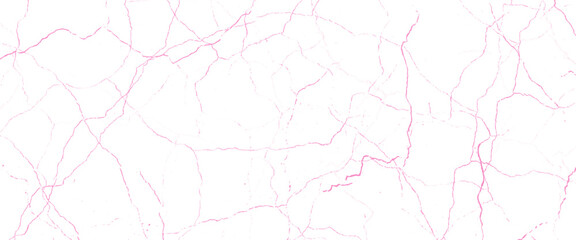 Vector marble pattern with pink cracks Transparent texture.	