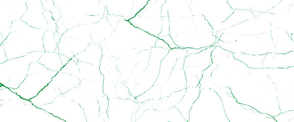 Vector marble pattern with green cracks Transparent texture.	