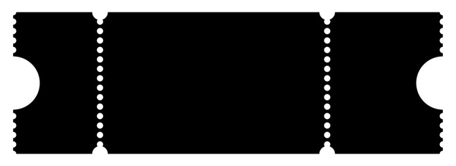 Discount coupon and voucher black color featuring various savings ideal for promotions and sales vector