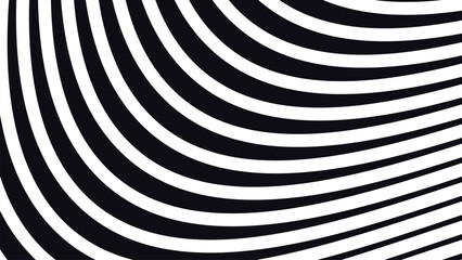 Black abstract background with curve line for backdrop or presentation