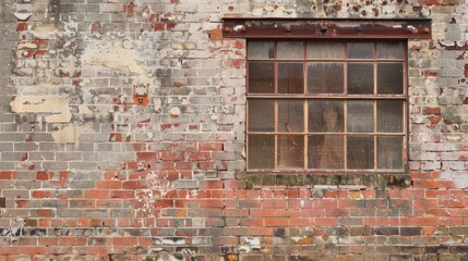 Brick wall, textured background. Generative AI