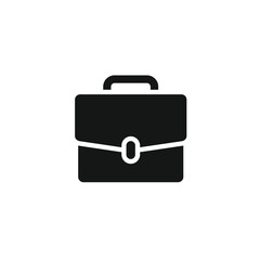 Briefcase icon vector. EPS 10 editable vector