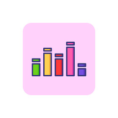 Equalizer line icon. Mixer, beat, amplifier. Volume concept. Vector illustration can be used for topics like music audio, recorder