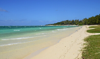 Mauritius, picturesque village of Belle Mare