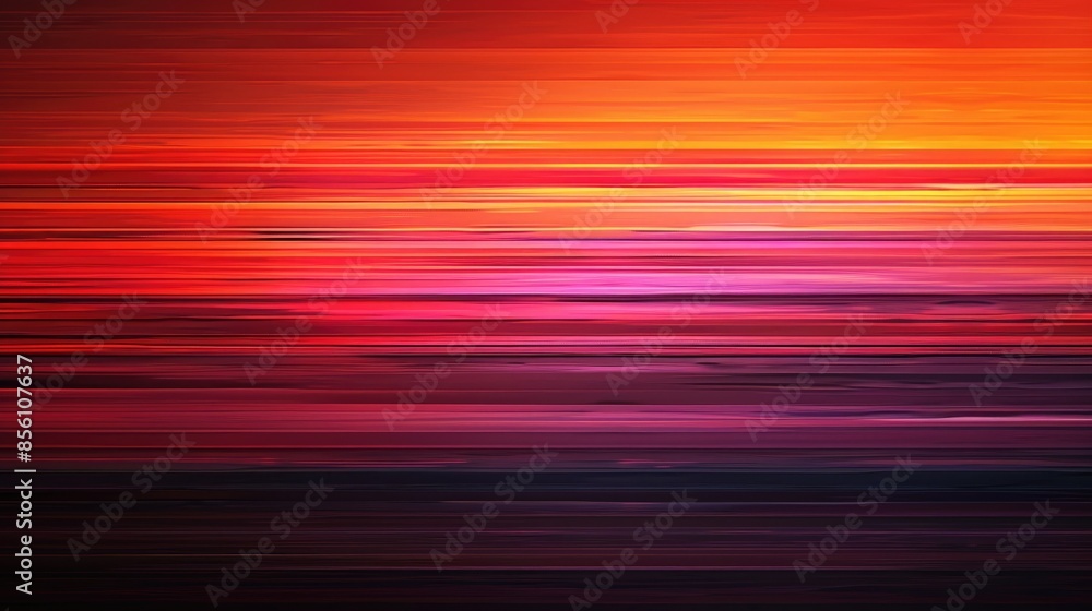 Poster colorful horizontal lines background for web design presentations and invitations
