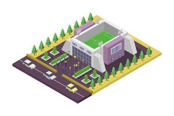Stadium isometric