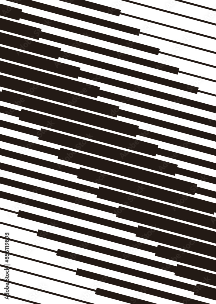 Poster fully editable element. black geometric abstract background on white background with diagonal lines 