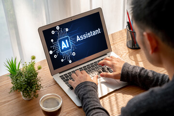Generative AI virtual assistant tools for prompt engineer and user for ease of engage artificial...
