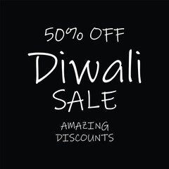 Diwali Sale Advertisement, Banner, Poster, Design vector template, Creative flyer concept, Graphic design element