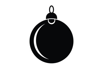 Christmas ball, Christmas ball icon vector, Christmas bauble vector illustration