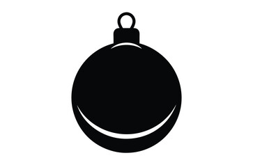 Christmas ball, Christmas ball icon vector, Christmas bauble vector illustration