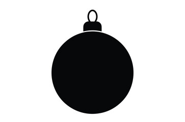 Christmas ball, Christmas ball icon vector, Christmas bauble vector illustration