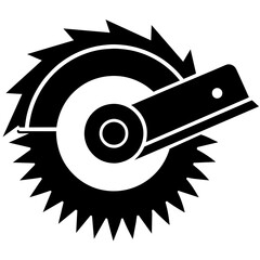 Fototapeta premium High-Quality Circular Saw Vector Art