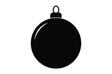 Christmas ball, Christmas ball icon vector, Christmas bauble vector illustration