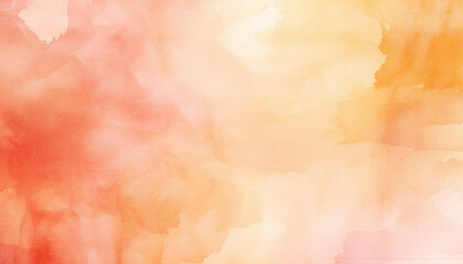 Obraz premium Abstract fire red yellow watercolor painting background wallpaper backdrop. Flow, expressive art paint, copy space, water, brush strokes, vivid bright colors