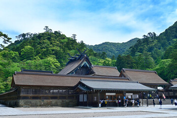  神話のふるさと島根県出雲大社の国宝本殿