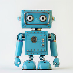 retro robot toy