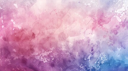 Fototapeta premium Soft Pastel Watercolor Gradient Textured Background with Brushstroke Details for Art and Design