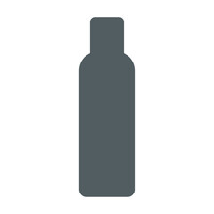 white plastic bottle icon