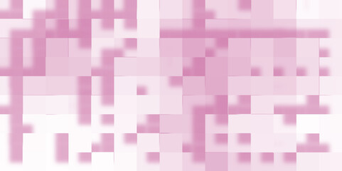 Geometric background in Origami style with soft pink square and triangle shapes, pink Squares Background with geometric pattern, pink color of abstract background for cover design.