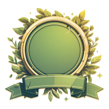 medal award with ribbon