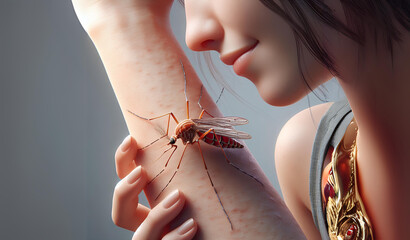 Mosquitoes are the vectors of malaria.