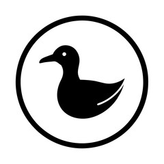 Albatross Icon in Circle Logo A Stunning Visual Guide