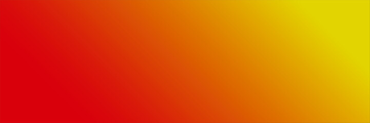 Red and yellow gradient background banner. Abstract orange backdrop with soft color transition and empty space, perfect for web design. Vector illustration.