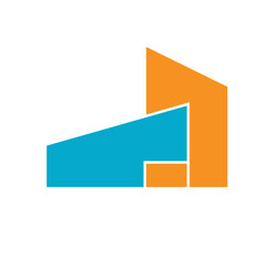 Real Estate  Property and Construction Logo
