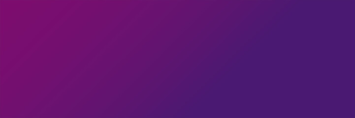 Purple gradient background banner. Abstract backdrop with soft color transition and empty space, perfect for web design. Vector illustration.