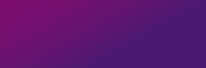 Purple gradient background banner. Abstract backdrop with soft color transition and empty space, perfect for web design. Vector illustration.