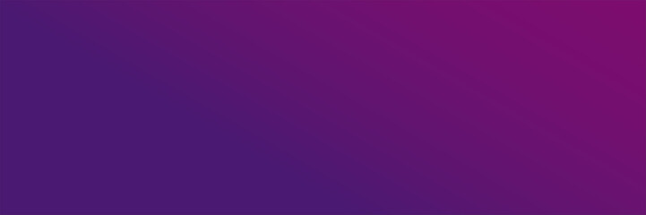 Purple gradient background banner. Abstract backdrop with soft color transition and empty space, perfect for web design. Vector illustration.