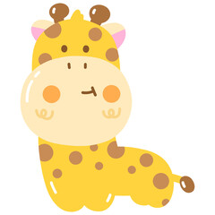 cartoon giraffe 