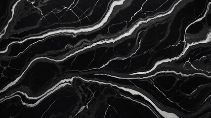 Obraz premium BLACK MARBLE