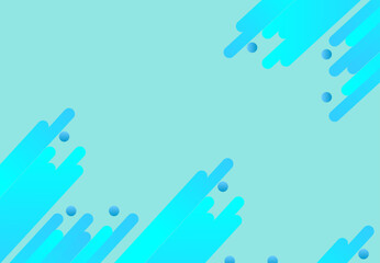 Obraz premium Abstract blue fluid background