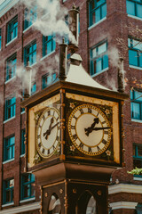 Reloj de vapor vancouver