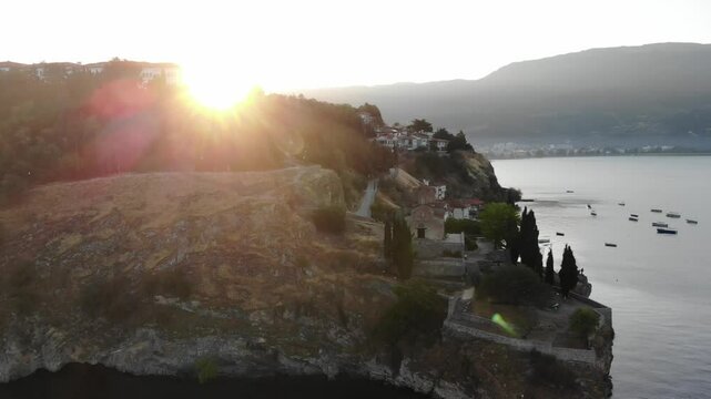 Macedonia, Ohrid, UNESCO World Heritage Site, Church of Saint John the Theologian