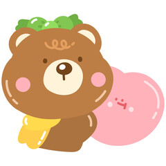 teddy bear with heart