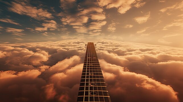 A guitar 
