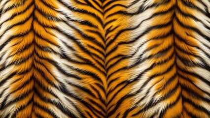 Fototapeta premium Tiger fur pattern texture 