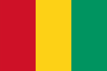 flag of Guinea, official state symbol