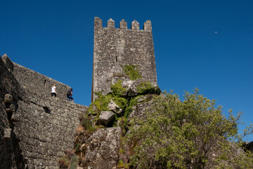 Sortelha Castle, Historic village near Covilha. Castelo Branco, Portugal