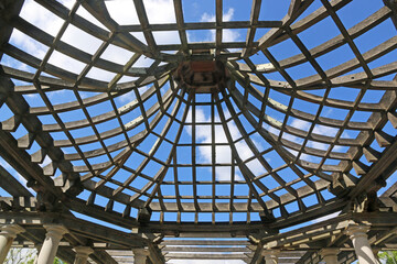 Hampstead Pergola in Hill gardens, London