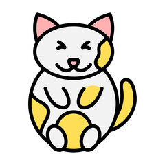 Cute Cat Filled