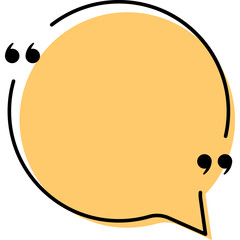 Quote Box Frame. Texting Quote Box. Quote Symbol and Mark Quote. Comment, Text Box. Vector Icon